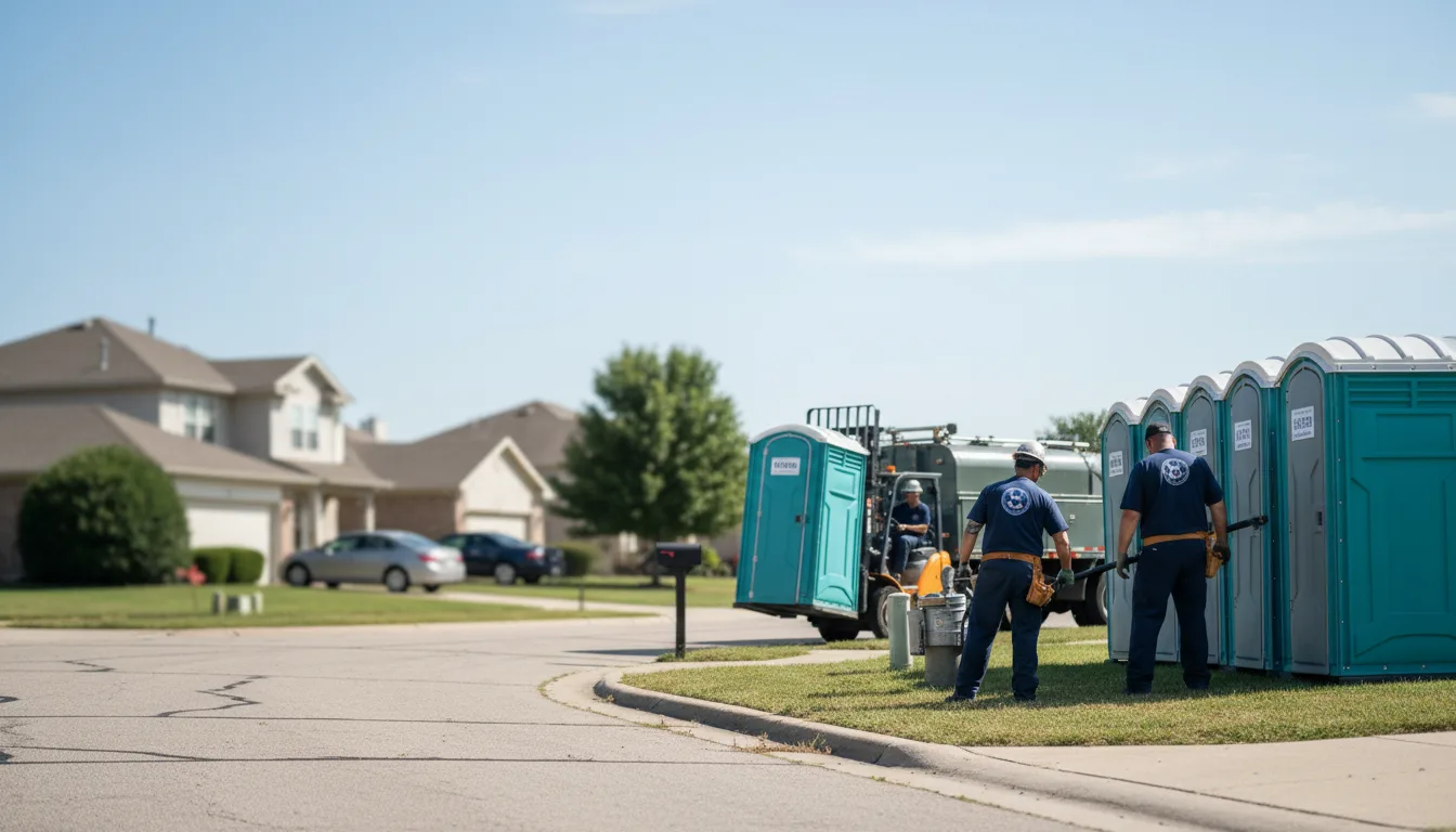 Porta Potty Rental in Coldwater, MI near me